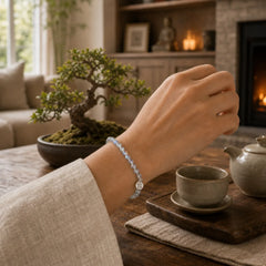 12 Constellations of the Zodiac Moonstone Charming Bracelet featuring Moonstone