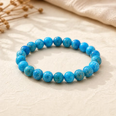 Buddha Stone Apatite Motivation Bracelet featuring Apatite