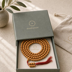108 Mala Beads Nepal Bodhi Seed Luck Wealth Tassel Bracelet (Extra 35% Off | USE CODE: FS35) featuring Bodhi Seed