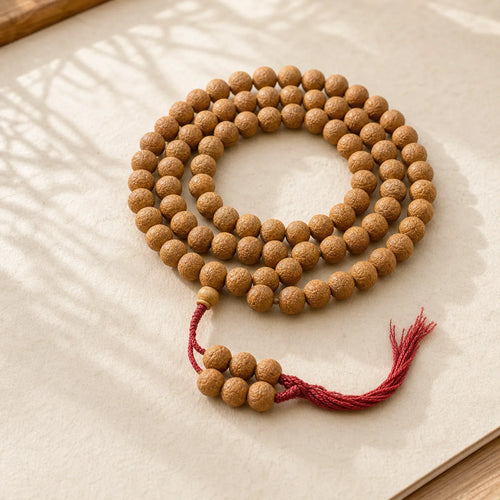 108 Mala Beads Nepal Bodhi Seed Luck Wealth Tassel Bracelet (Extra 35% Off | USE CODE: FS35) featuring Bodhi Seed