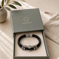 12 Constellations of the Zodiac Hematite Protection Bracelet featuring Hematite