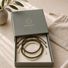 3Pcs Tibetan Handmade Multicolored Luck King Kong Knot Auspiciousness Bracelet featuring