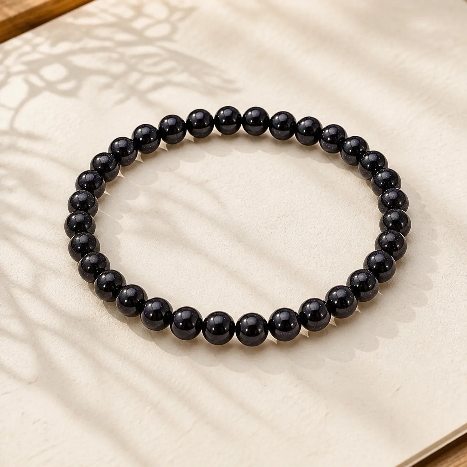 6mm Various Stone Crystal Black Glitter Stone Red Tiger Eye Beads Protection Bracelet featuring Black Glitter Stone, Red Tiger Eye, Tiger Eye