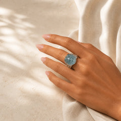 925 Sterling Silver Fengshui Wealth Prosperity Jade PiXiu Luck Ring featuring Silver, Jade, Pixiu