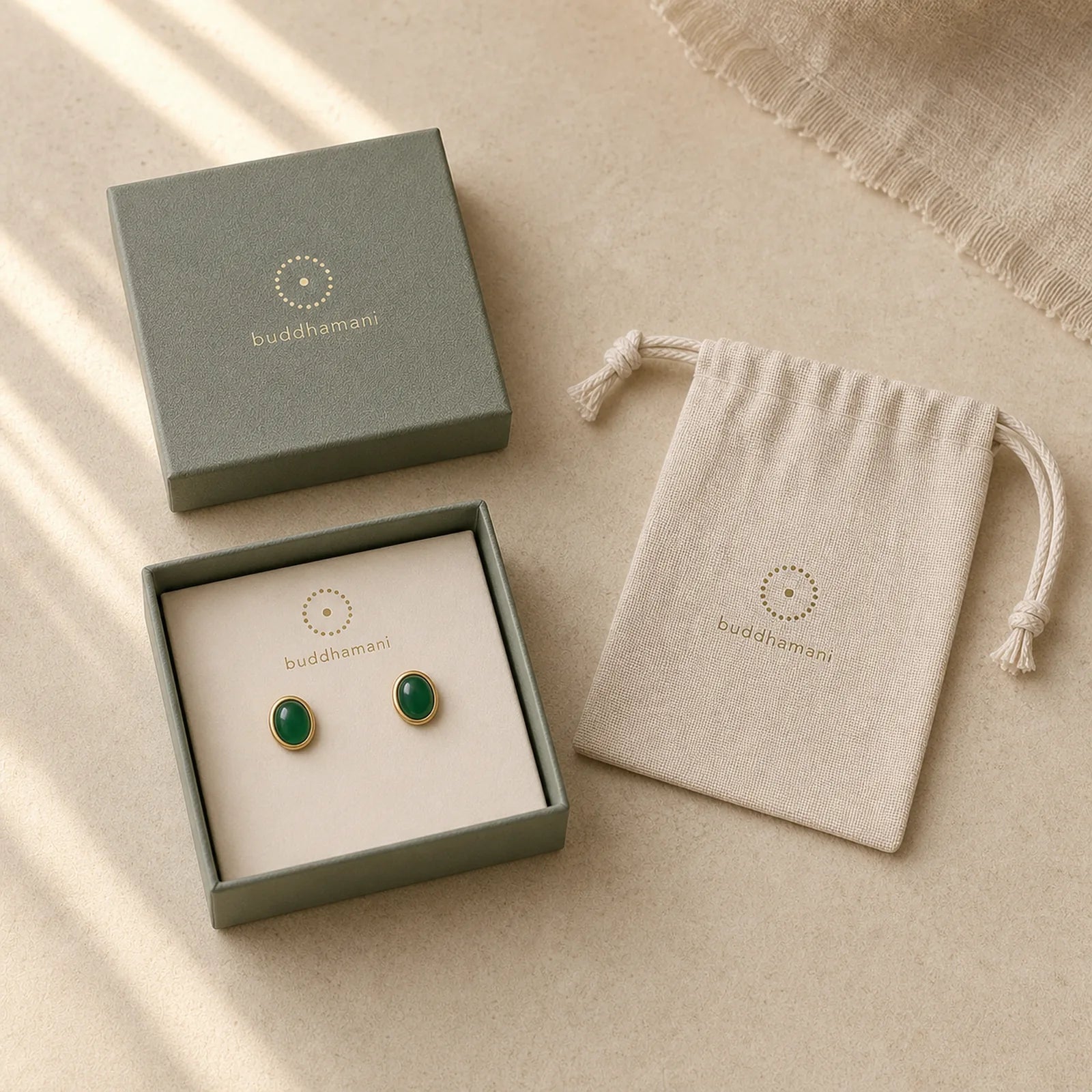 925 Sterling Silver Golden Green Chalcedony Strength Earrings featuring Silver, Green Chalcedony, Chalcedony