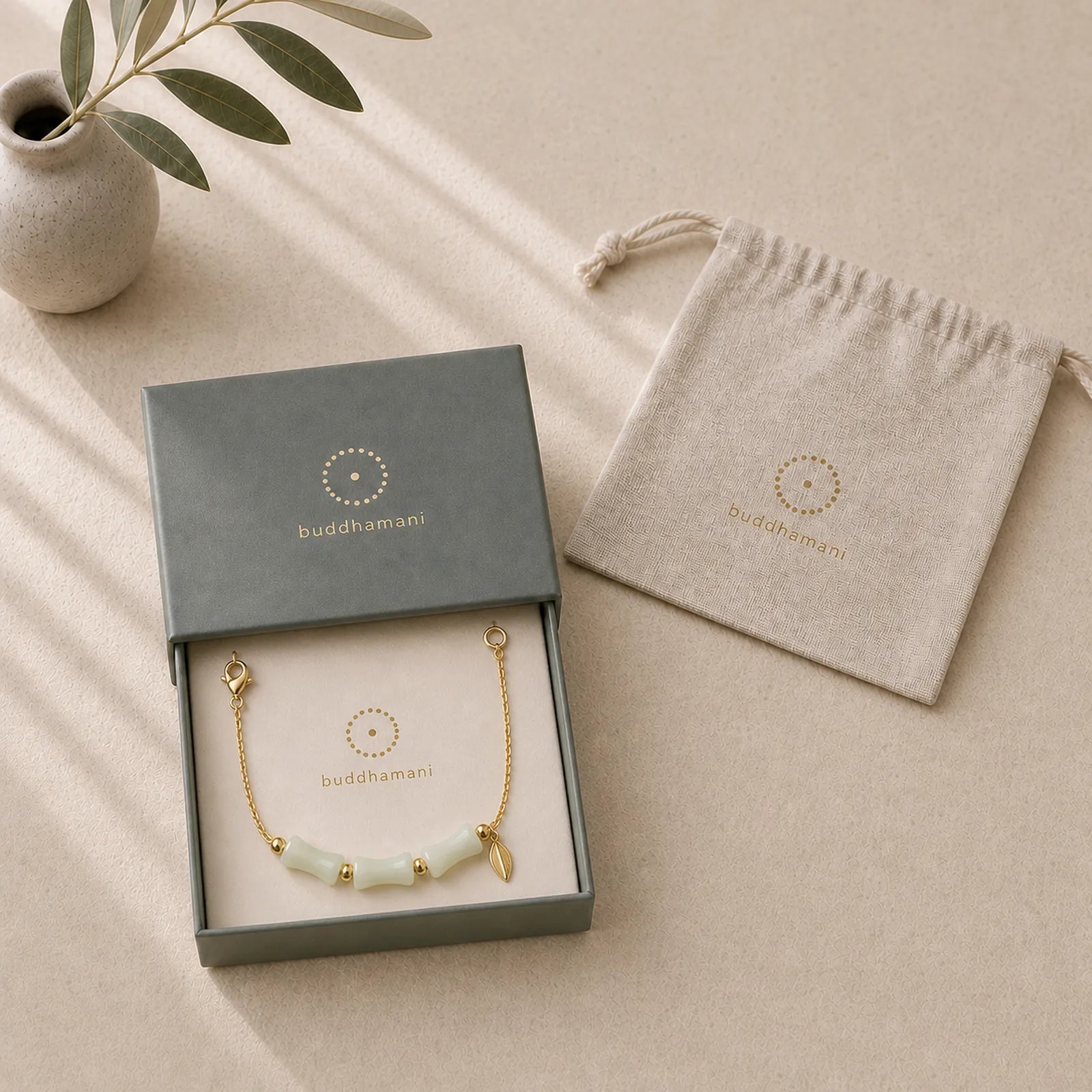 925 Sterling Silver Hetian Jade Bamboo Fu Character Prosperity Necklace Pendant Bracelet featuring Silver, Jade, Bamboo
