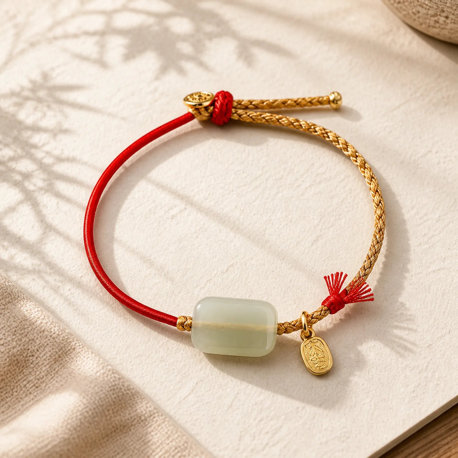 925 Sterling Silver Hetian Jade Prosperity Bracelet featuring Silver, Jade