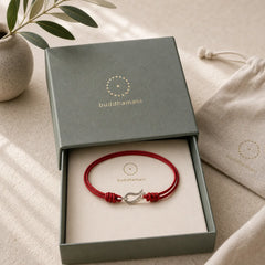 925 Sterling Silver Hook Design Red String Strength Colorful Bracelet featuring Silver, Red String