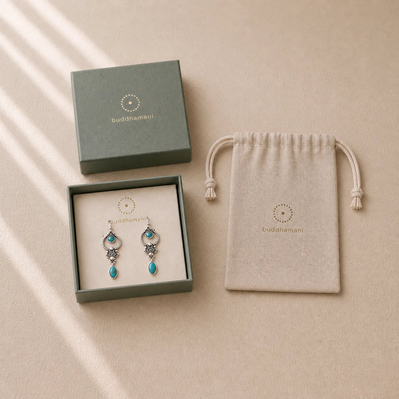 925 Sterling Silver Hook Vintage Copper Plated Silver Turquoise Waterdrop Pattern Balance Drop Dangle Earrings featuring Silver, Copper, Turquoise