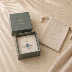 925 Sterling Silver Lotus Zircon Blessing Protection Ring featuring Silver, Lotus, Lotus Symbol