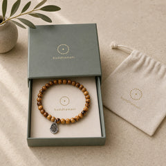 925 Sterling Silver Natural Golden Sea Willow Zakiram Goddess of Wealth Lucky fortune Fu Character Success Bracelet featuring Silver, Golden Sea Willow, Fu Character