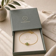 925 Sterling Silver Natural Jade Bead Abundance Chain Bracelet featuring Silver, Jade