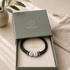 999 Sterling Silver 12 Constellations of the Zodiac Protection Handmade String Bracelet (Extra 35% Off | USE CODE: FS35) featuring Silver