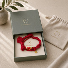 Alloy Koi Fish Gourd Pendant Success Retro Double-Strand String Bracelet featuring Koi Fish, Yin Yang Symbol, Red String