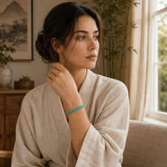 Amazonite Positive Balance Bracelet featuring Amazonite