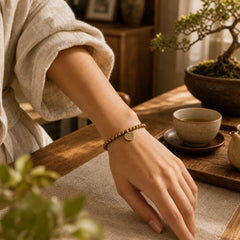 Amekaji Brass Copper Balance Bracelet featuring Copper