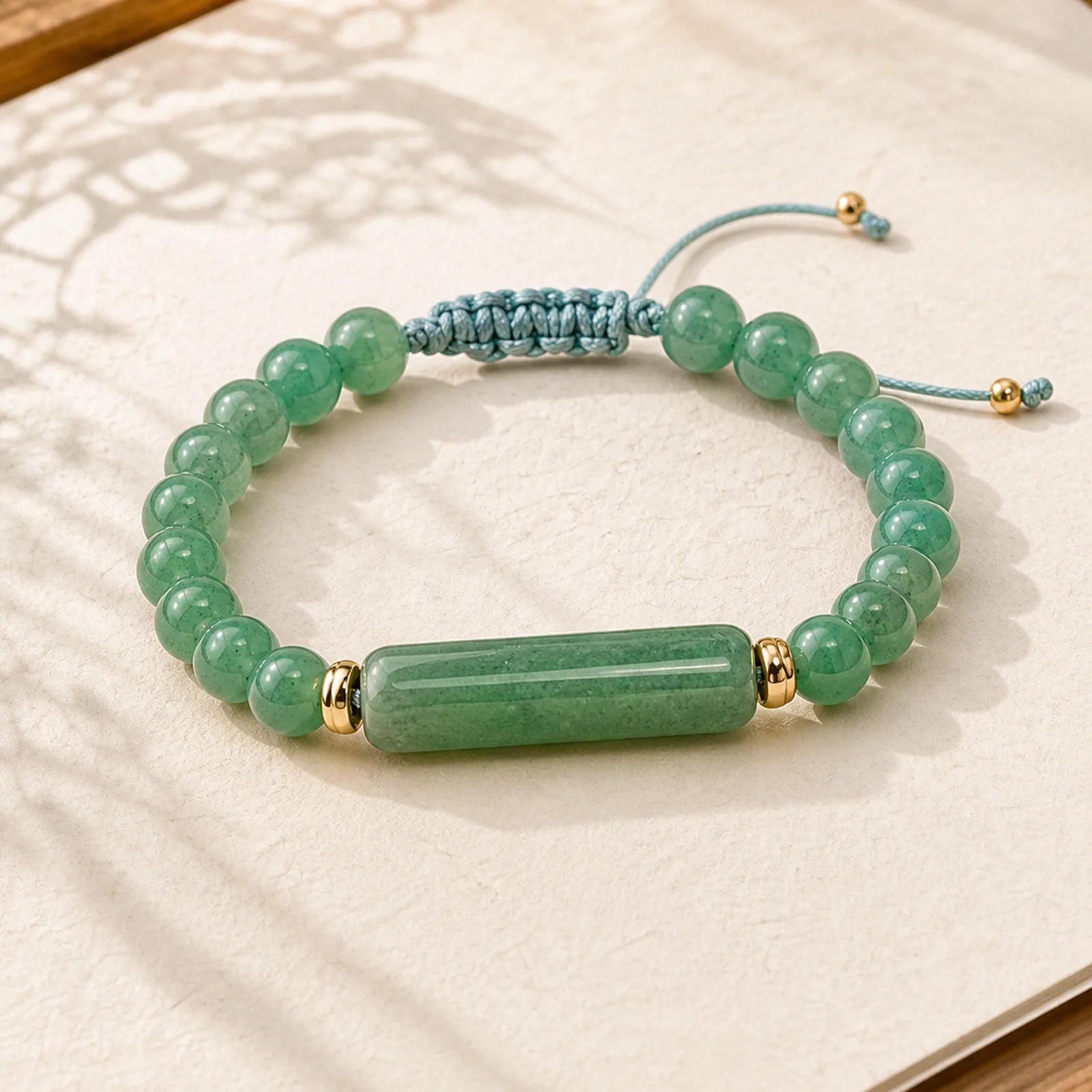 Amethyst Green Aventurine Tiger Eye Strawberry Quartz Positive Transformation Bracelet featuring Amethyst, Green Aventurine, Tiger Eye