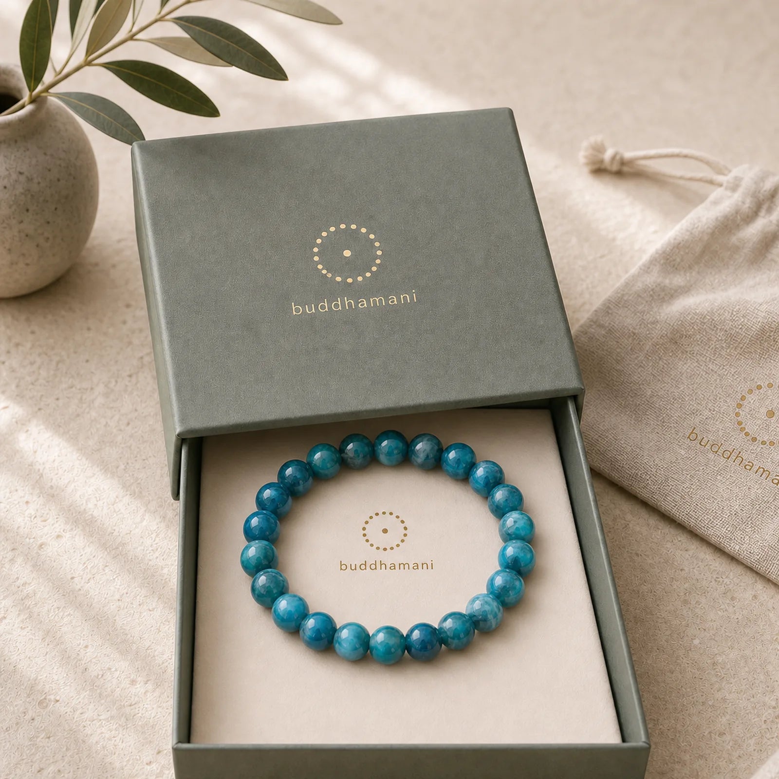 Apatite Manifestation Bracelet featuring Apatite