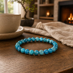 Apatite Motivation Bracelet featuring Apatite