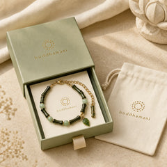 Bamboo Bufferfly Peridot Hetian Jade Bead Peace Bracelet featuring Bamboo, Peridot, Jade