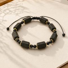 Black Tourmaline Love Bracelet featuring Tourmaline