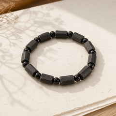 Black Tourmaline Wisdom Bracelet featuring Tourmaline