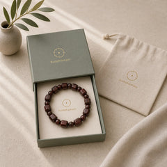 Bloodstone Strength Bracelet featuring Bloodstone