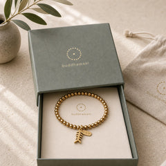 Brass Copper Fish Bone Healing Bracelet featuring Copper