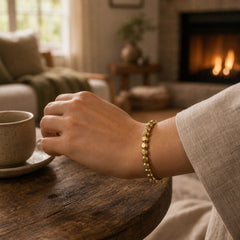 Brass Copper Good Luck Healing Bracelet featuring Copper