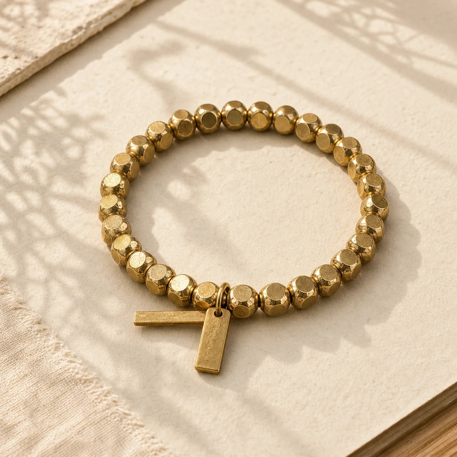 Brass Copper Healing Bracelet featuring Copper