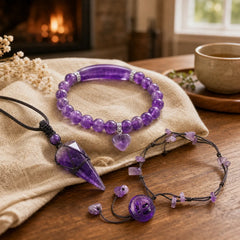 Bring Serenity into Your Life Amethyst Bundle featuring Amethyst