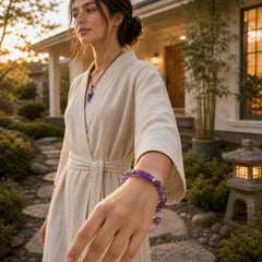 Bring Serenity into Your Life Amethyst Bundle featuring Amethyst