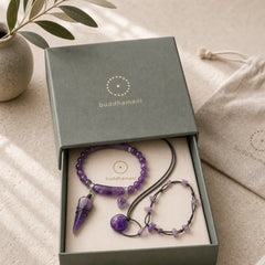 Bring Serenity into Your Life Amethyst Bundle featuring Amethyst