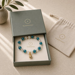 Candy Agate Healing Harmony Bead Charm Bracelet featuring Candy Agate