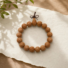 Carving Sandalwood Dragon Keep Away Evil Spirits Bracelet featuring Sandalwood, Dragon, The Phoenix