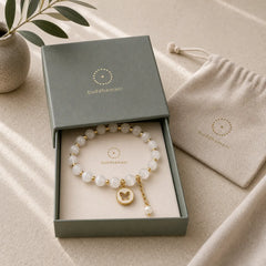 Cat's Eye Butterfly Charm Love Bracelet featuring Cat's Eye / Chrysoberyl, Butterfly, Feng Shui Butterfly