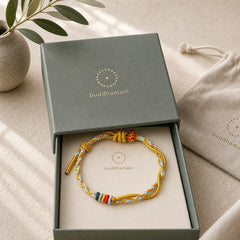Colorful String Snake Dragon Year of the Snake Luck Bracelet featuring Dragon, Red String