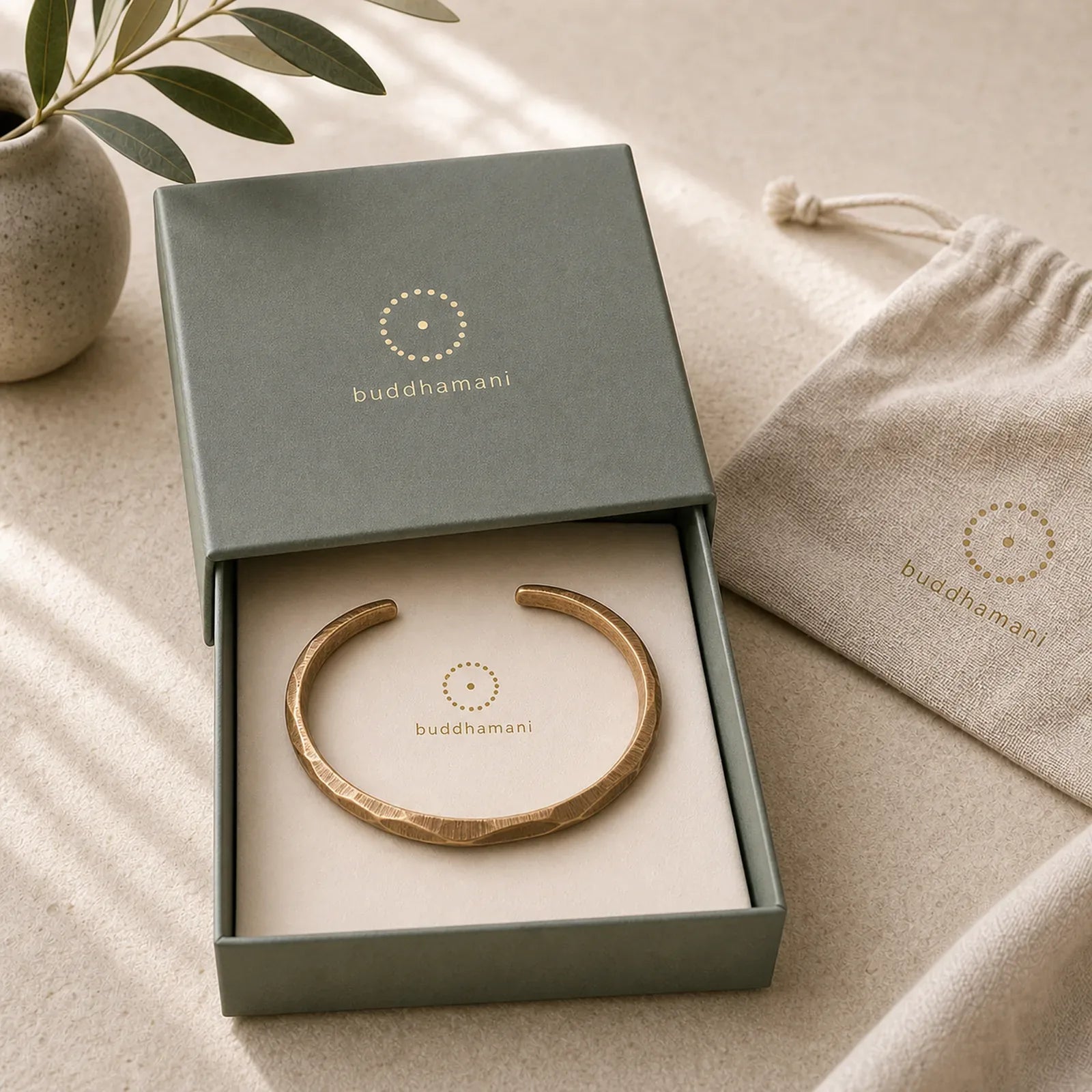 Copper Brass Hand Polishing Open Self Care Bracelet Bangle featuring Copper