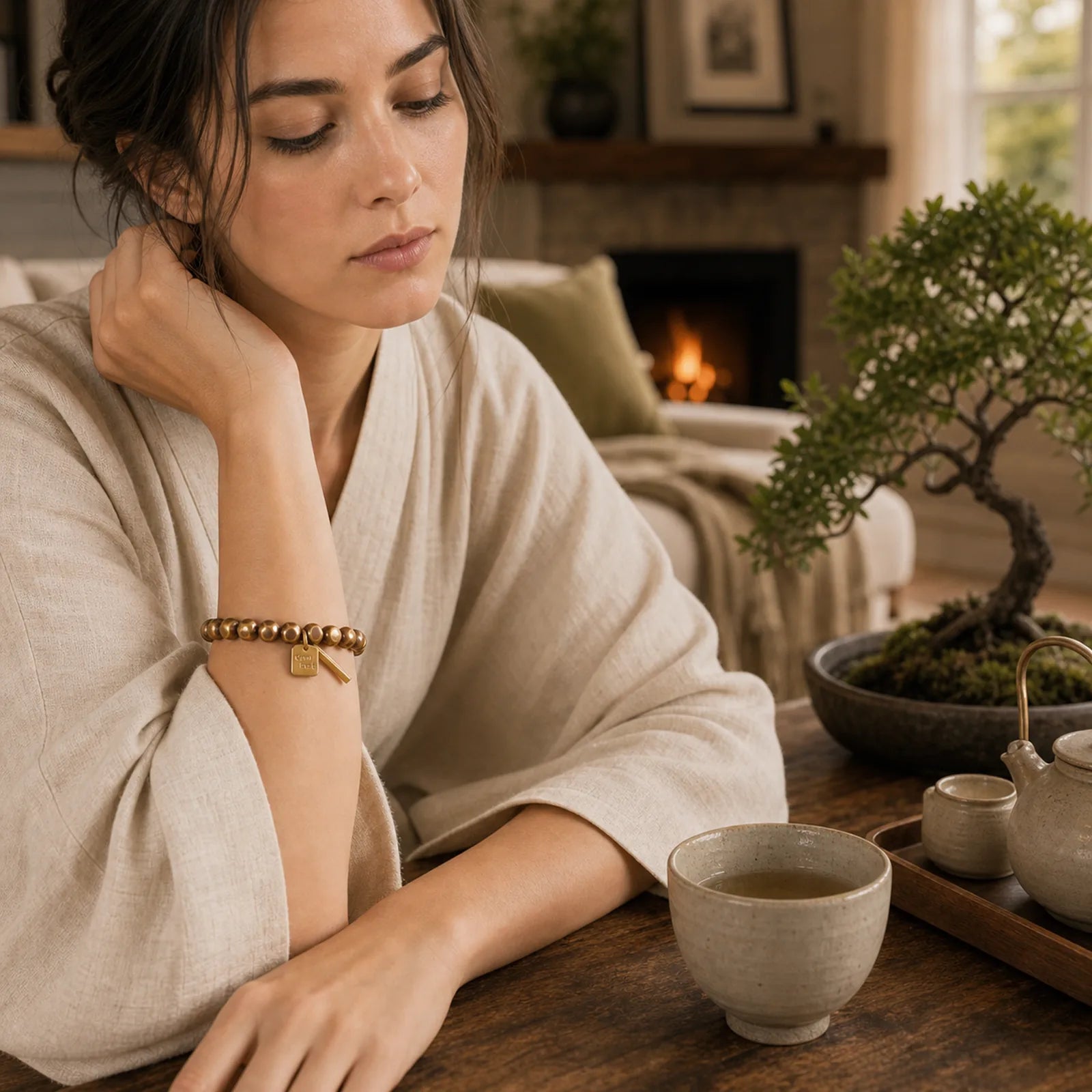 Copper Good Luck Wealth Bracelet featuring Copper