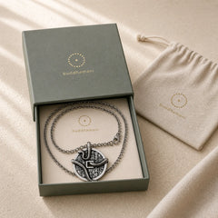 Copper Plated With Silver Mountain Ghosts Spend Money Snake Coiled Around Copper Coin Necklace featuring Copper, Silver