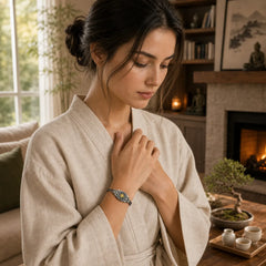 Copper Vajra Enlightenment Bracelet featuring Copper, Vajra