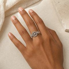 Copper Vajra Open Strength Ring featuring Copper, Vajra