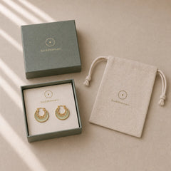 Crescent Moon Jade Prosperity Drop Earrings featuring Jade
