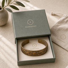 Dragon And Phoenix Playing With A Pearl Heart Sutra Carved Copper Brass Luck Bracelet Bangle featuring Dragon, Phoenix, Pearl