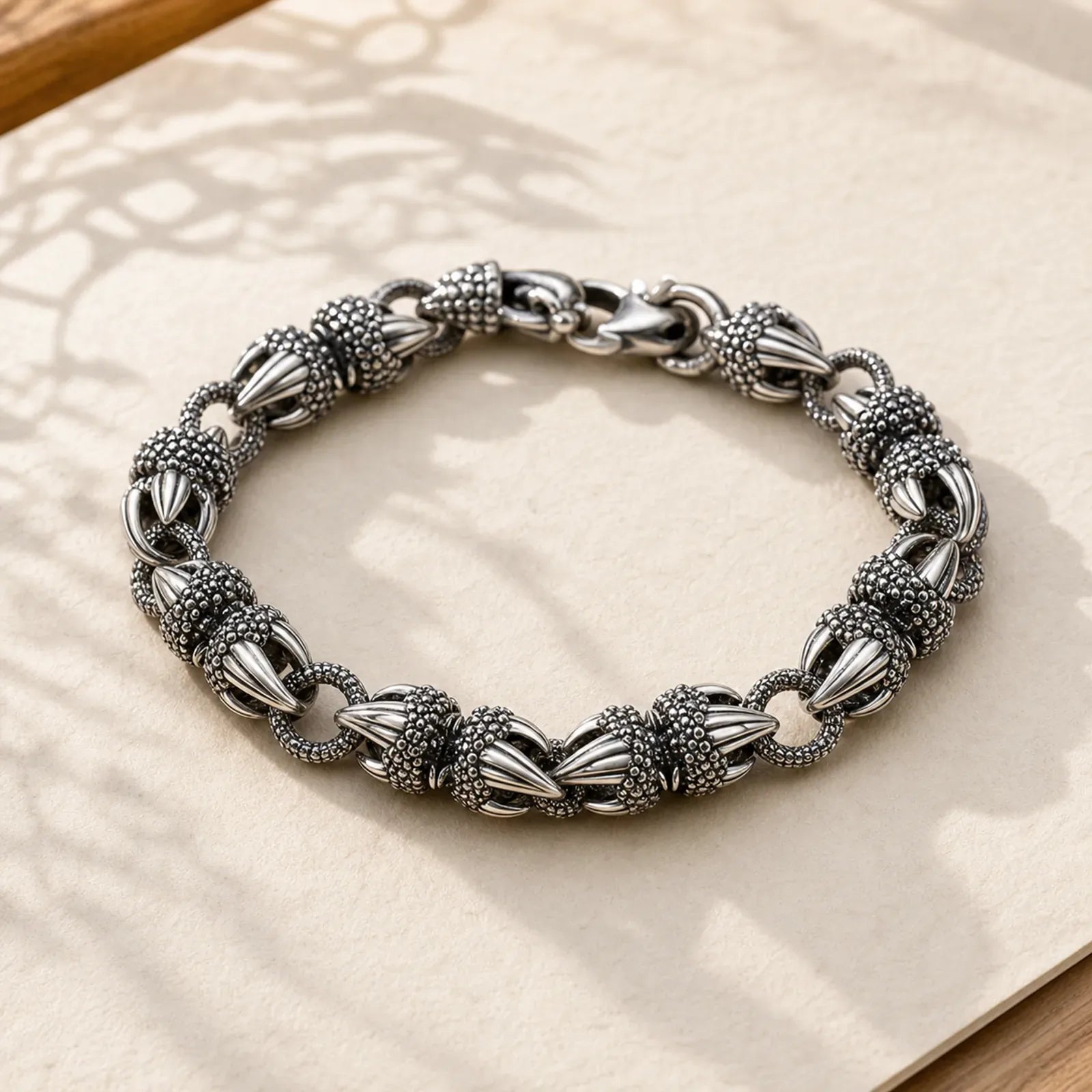 Dragon Claw Engraved Strength Protection Bracelet featuring Dragon, The Phoenix, Phoenix