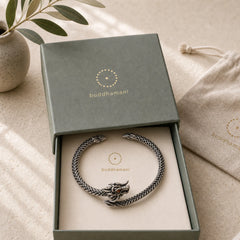 Dragon Scales Pattern Luck Protection Bracelet Bangle featuring Dragon, The Phoenix, Phoenix