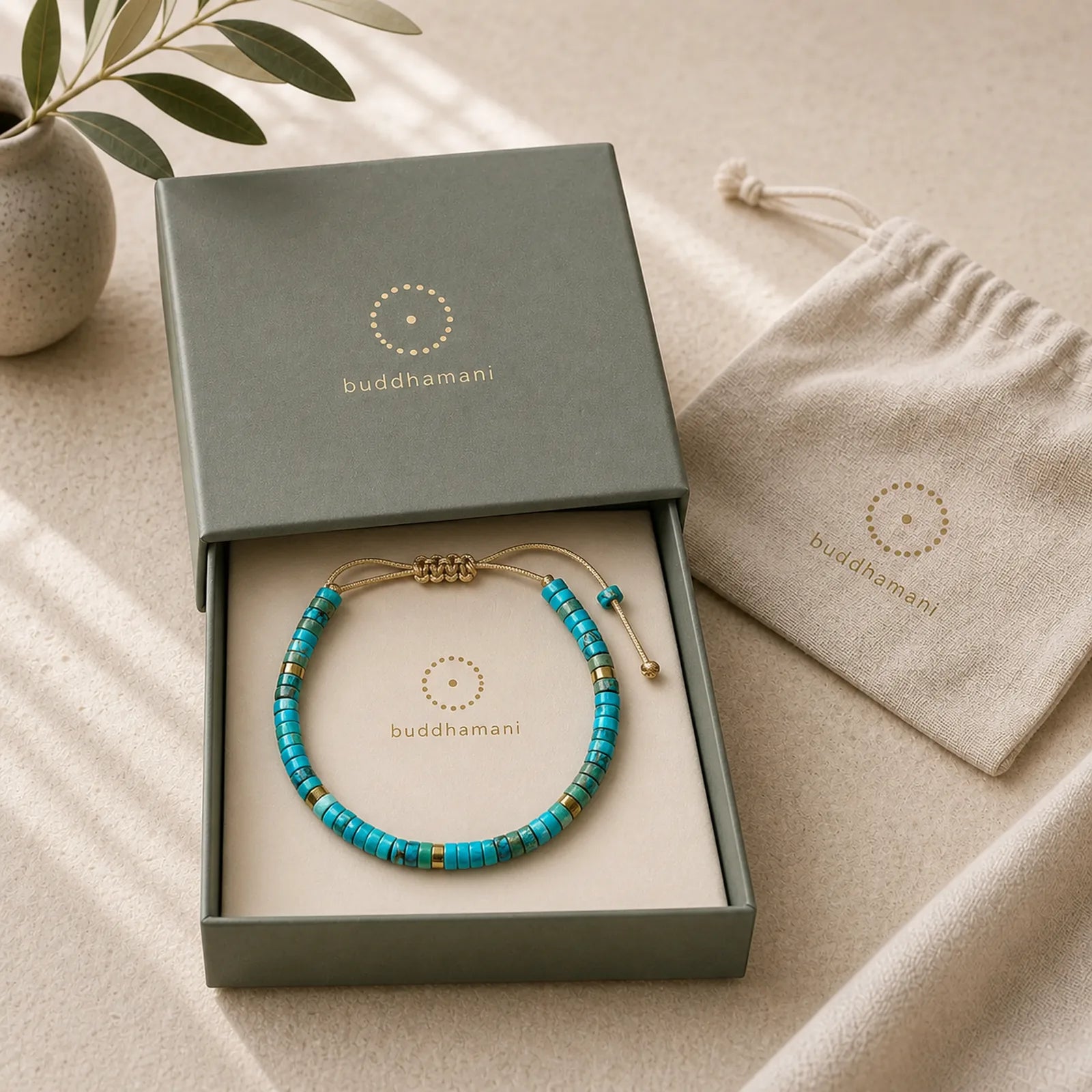 Emperor Stone Happiness Spacer Bead Bracelet featuring Emperor Stone
