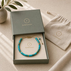 Emperor Stone Happiness Spacer Bead Bracelet featuring Emperor Stone