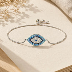 Evil Eye Protection Healing Bracelet featuring Evil Eye, Cooper, Copper