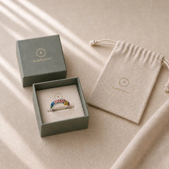 Feng Shui Five Emperor Coins Wealth Ring featuring Five Emperor Coins, Five-Emperor Coins, Copper
